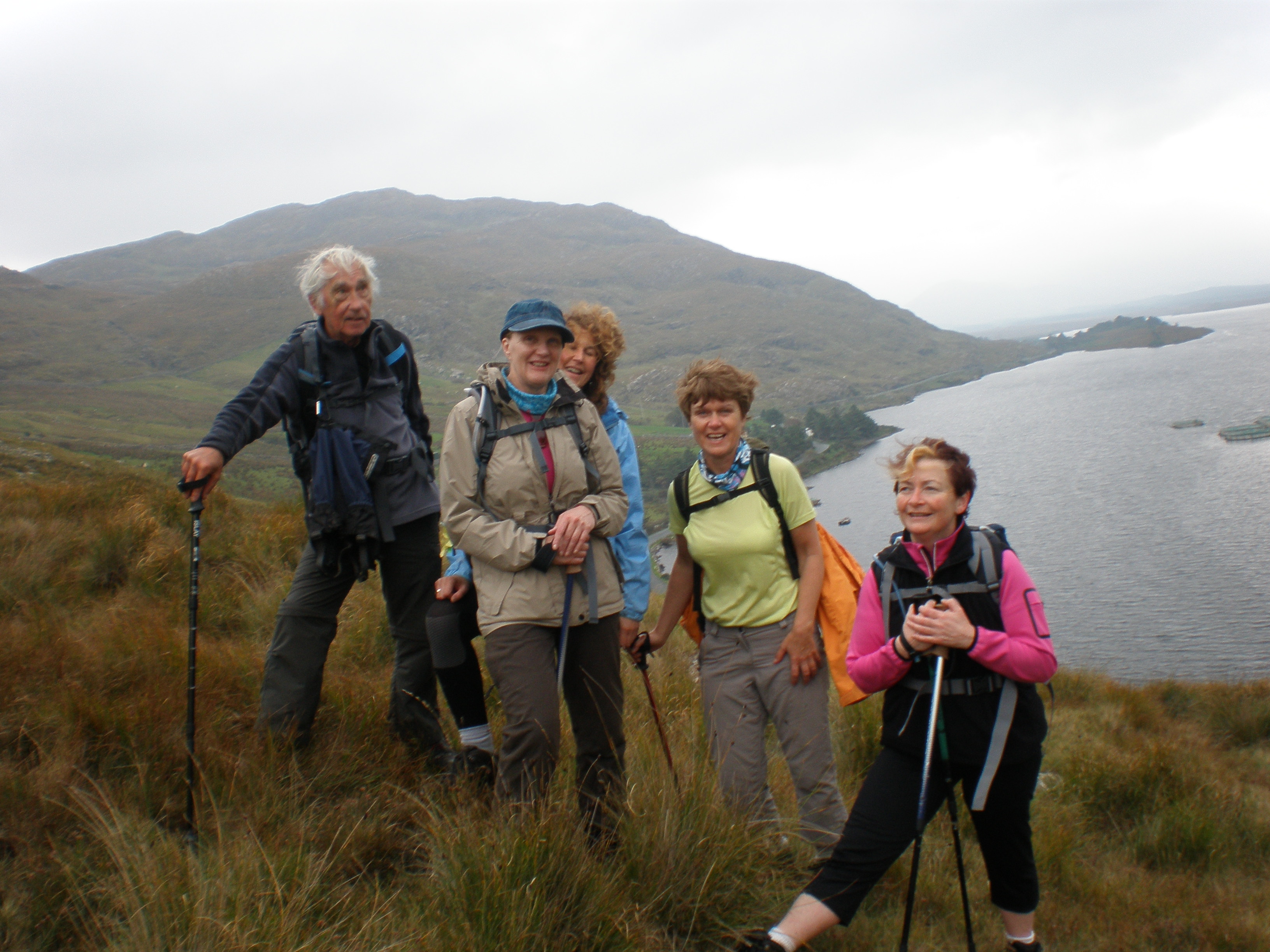 These photos, still only half way up the hill