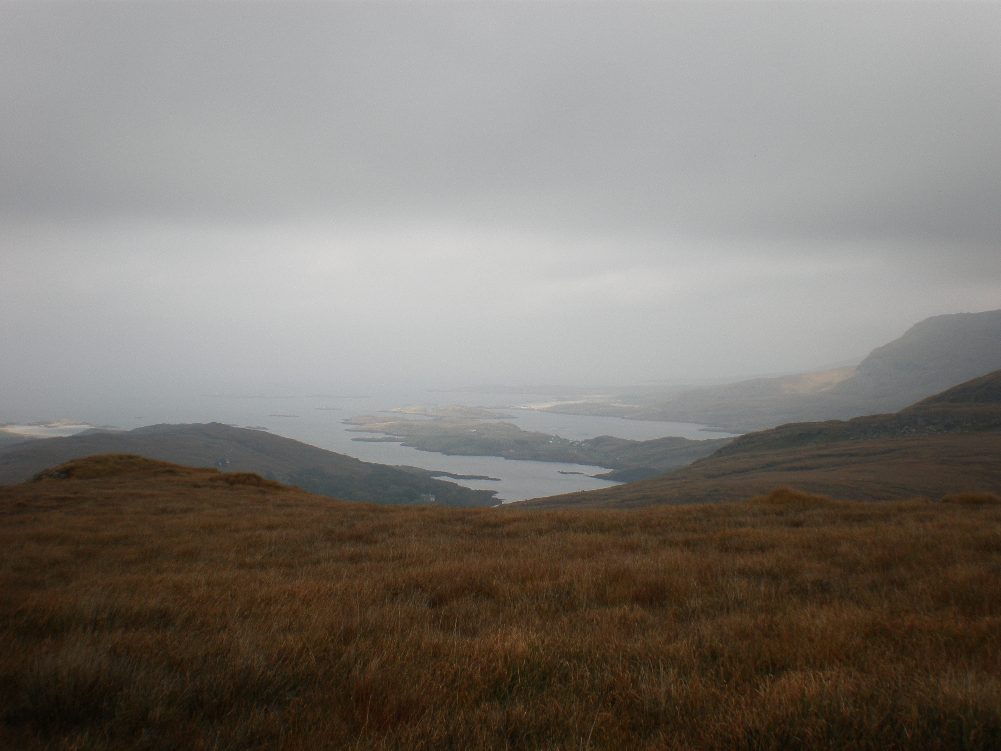 View of entrance to Killary Harbour