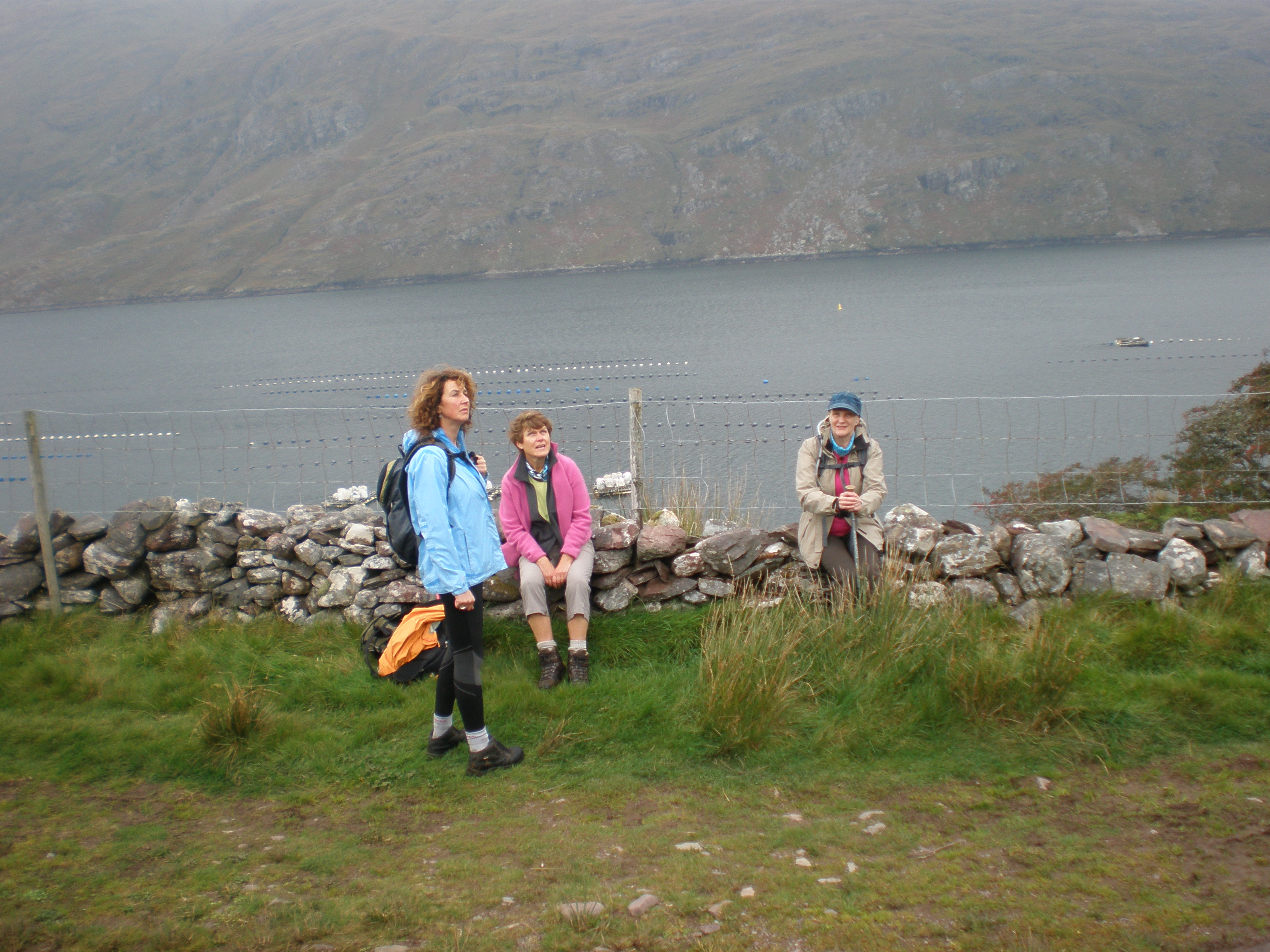 Waiting for Eugene and Co. but looking the wrong way.