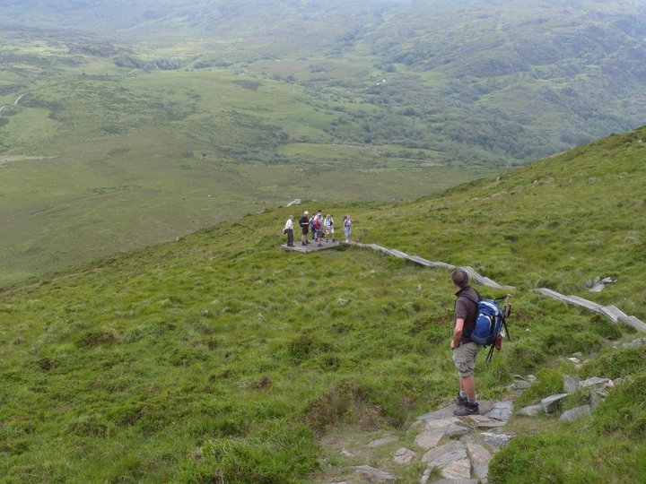 Halfway up Torc. Taken by Piaras